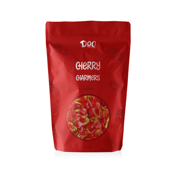 image du packaging cerise rouge